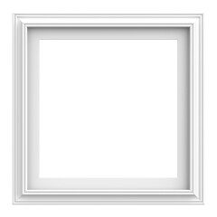Obraz premium Picture frame. 3D frame. 3D illustration.