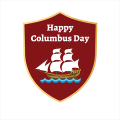Columbus Day T-Shirt Design | American Heritage Graphic Tee for Columbus Day Celebration