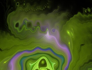 Imaginatory fractal abstract background Image