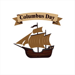 Columbus Day T-Shirt Design | American Heritage Graphic Tee for Columbus Day Celebration