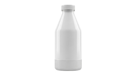 Isolated bottle of liquid, container for packaging product, drinking water, clear, clean