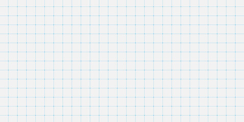Blue grid paper with dot background vector illustration