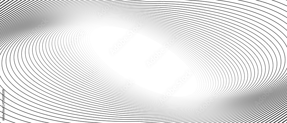 Canvas Prints modern graphic design element oval style concept for banner