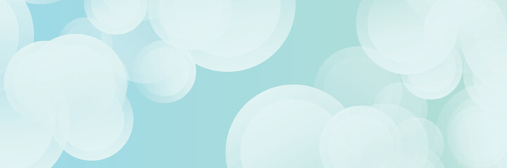 Minimalist banner background. Green and blue gradations.Circle geometric background. Simple design. Vector. EPS 10