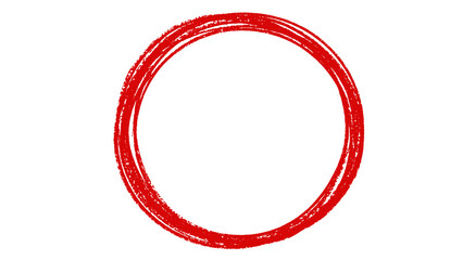 Hand drawn circle shape doodle element