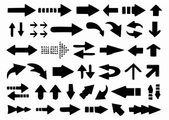 Arrow Shape Collection - Isol...