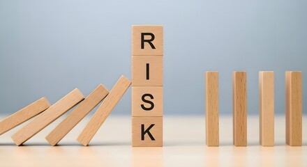 Understanding risk management strategy and domino effect for business and financial planning