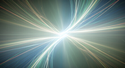 Obraz premium Dynamic Light Trails