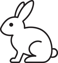 rabbit outline icon