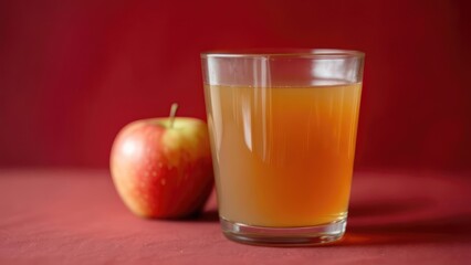 Apple juice and fruit