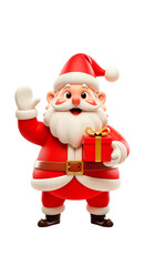 santa claus with gifts