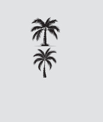 palm tree vector illustration