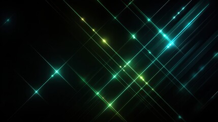 Stunning photo of abstract background with glowing lines and stars in dark environment.