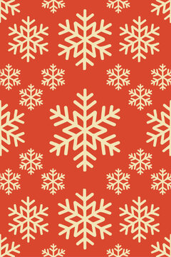 Christmas snowflake design