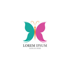 Obraz premium Beauty Butterfly icon design