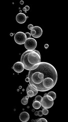 Floating Bubble Circles