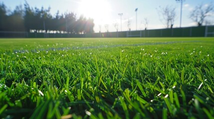 Detailed grass texture showing individual blades close-up