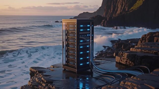 Edge Server by the Sea for Resilient Computing