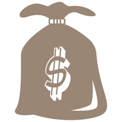 Gold Coin Stack Dollar Symbol