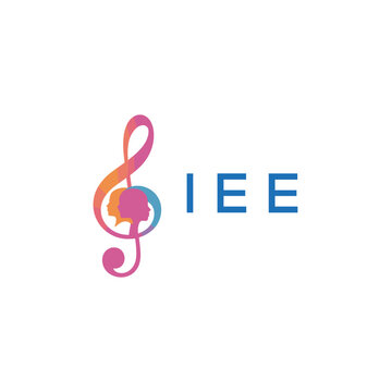 &ldquo;Creative music logo with human silhouettes and treble clef in gradient colors, IEE Later Logo, modern artistic design isolated on white background&rdquo;

IEE music logo, IEE treble clef, human IEE silhoue