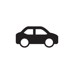 Electric Vehicle Car Silhouette