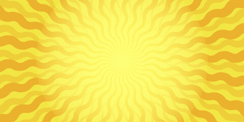 Background material used in Japanese manga. yellow and orange simple effect lines