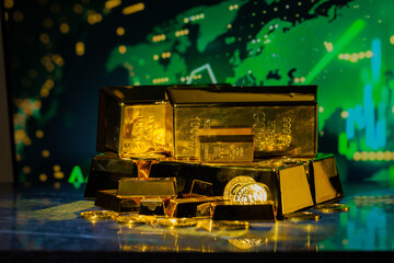 Gold price fluctuation creates opportunities in a bullish market trend.