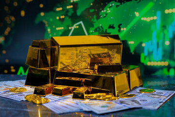 Gold price fluctuation creates opportunities in a bullish market trend.