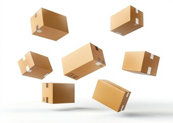 Fototapeta premium Business-focused Visuals for Online Shopping Concepts
