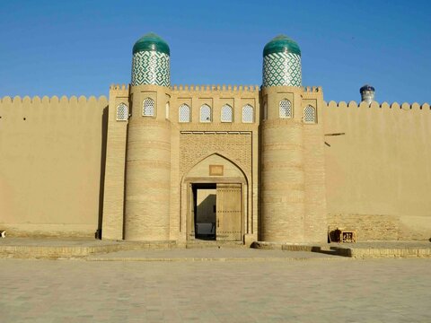 Zindan gate, Khiva, Uzbekistan