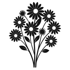 vector illustration of flowers