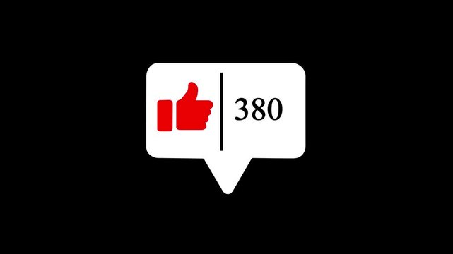 animation modern and like icon, animated counter quickly increasing to 930 leakage, on a black background and 4k video animation.