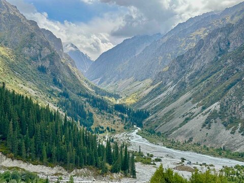 Ala Archa National Park, near Bishkek, Kyrgyzstan