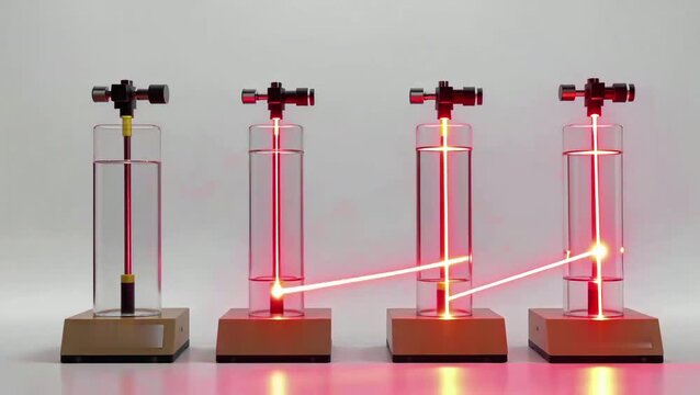 Refraction of Light in Different Media | Physics of Light Bending in Glass, Water, and Air