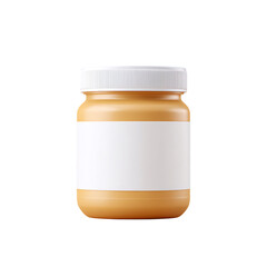 Isolated almond butter jar icon transparent design for visual content