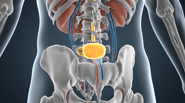 Exploring Lower Back Anatomy and Spinal Health Through Detailed Animation