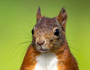 Obraz premium Close-up squirrel portrait