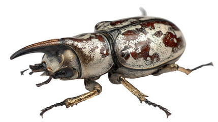 Antler beetle horn background isolated on a Transparent background, PNG file.