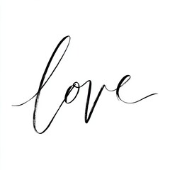 Expressing love through minimalist art digital format simple design studio setting close-up shot