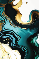 Multicolor brushed marbled surface. Abstract colorful illustration. Texture of marble. Vector illustration.	
