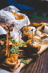 Jedzenie, przekąski, ciasta.  © voro