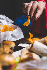 Jedzenie, przekąski, ciasta.  © voro