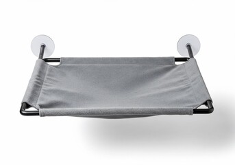 Cat Hammock Bed Attached with Suction Cups on White