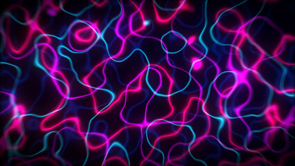 Abstract beautiful lines background illustration. Colorful mandala line background.	