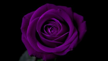 Glistening water droplets beading on a dark blue textured surface fading into black.