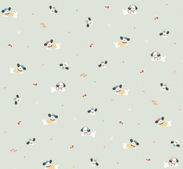 Assorted Hand Painted Floral And Animal Patterned Decorative Paper Collection