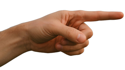 fist isolated on white background