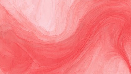 abstract coral ink swirl background with flowing marbled texture and soft fluid curves evoking modern minimal art and airy serenity ideal for banner design or elegant wallpaper backdrop