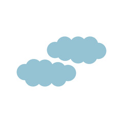 cloud logo icon illustration flat