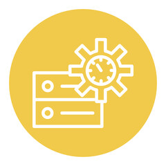 Industry Server Vector Icons
